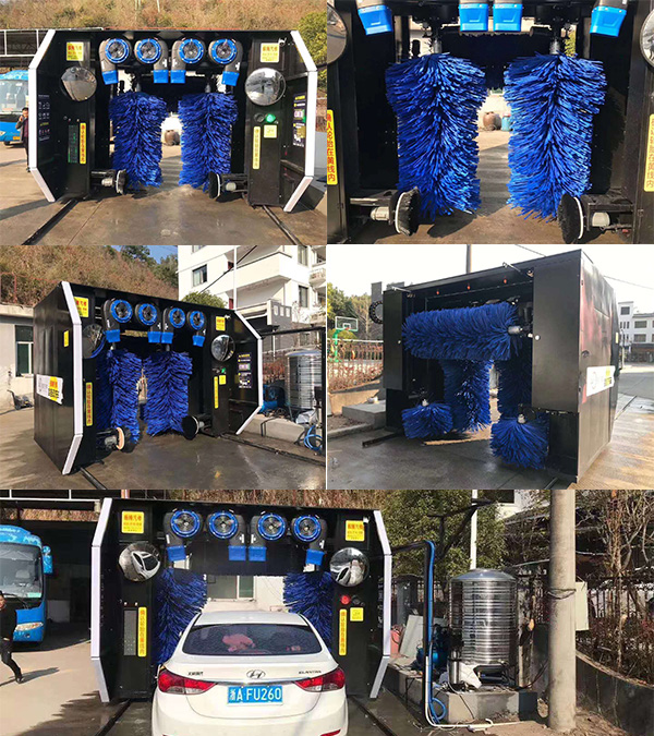 中國杭州振騰氣修（黑色）美嘉德龍門7刷洗車機安排測試現場拍攝1